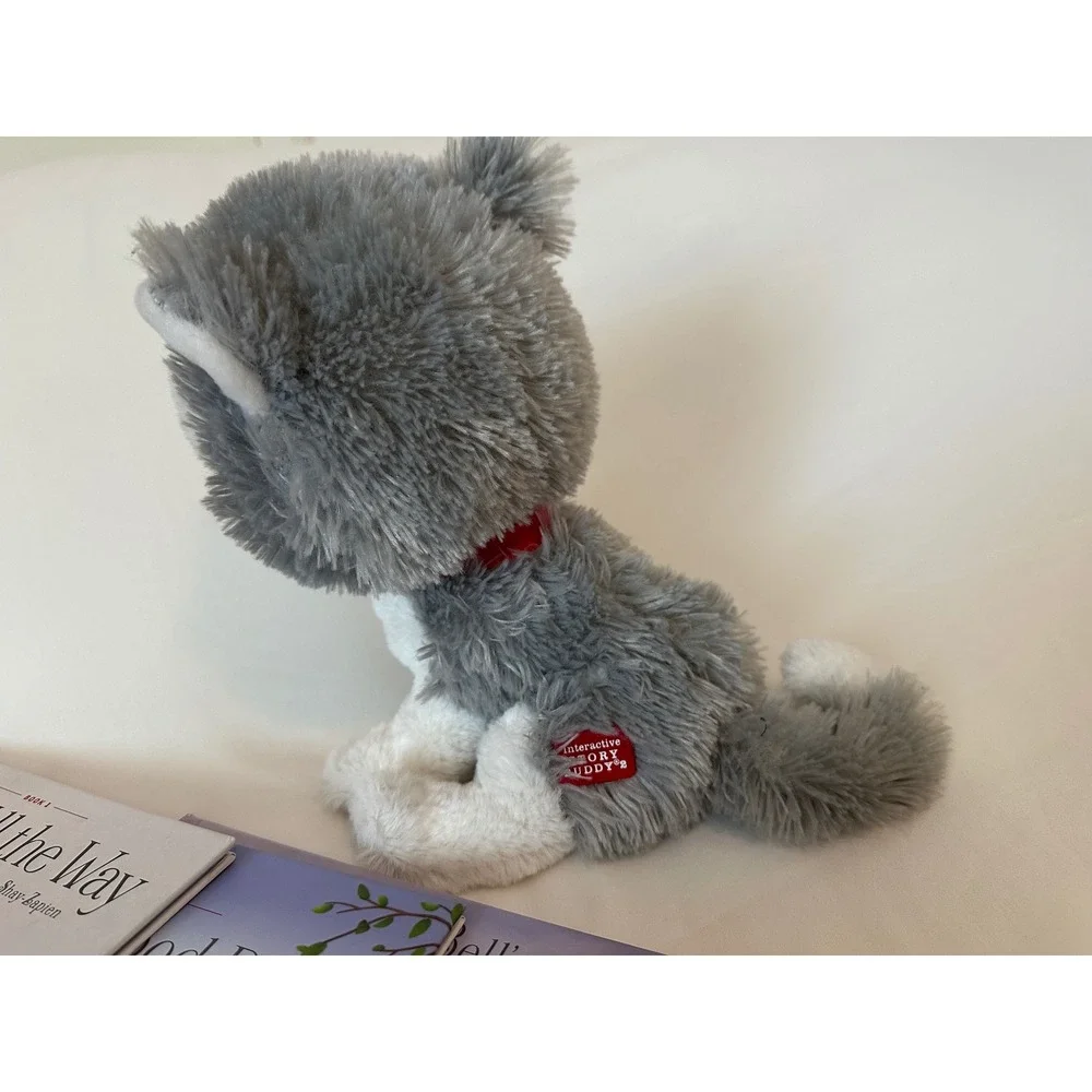Hallmark‎ Jingle Husky Interactive Story Buddy Plush with 5 Storybooks Set